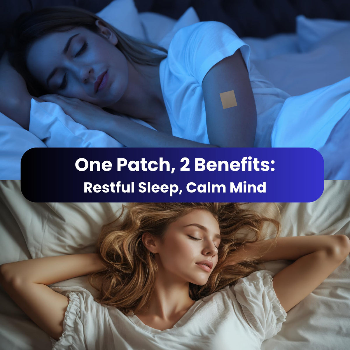 Live To Shine Melatonin Sleep Patches with GABA - 30 Patches - image 2