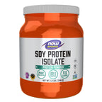 NOW Sports Soy Protein Isolate 20g Unflavored Powder - 1.2 lbs