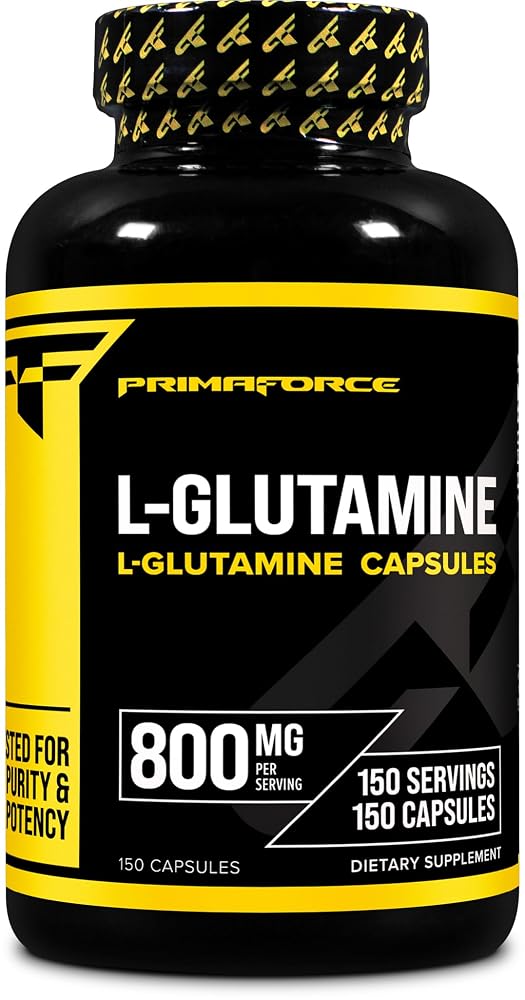 Primaforce L-Glutamine 800mg - 150 Capsules