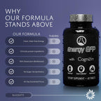 Nugevity Energy EFP with COGNIZIN Nootropic Brain Supplement - 60 Capsules - image 5