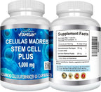Madre Cell Plus Celulas Madres 1000 mg Stem Cell - 180 Capsules - image 3