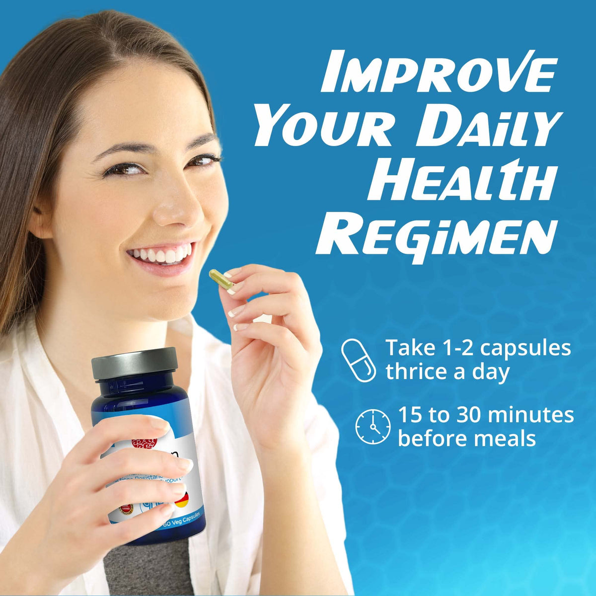 RaDoTech RenoSan Urinary Tract Health Supplement - 60 Vegetarian Capsules - image 7