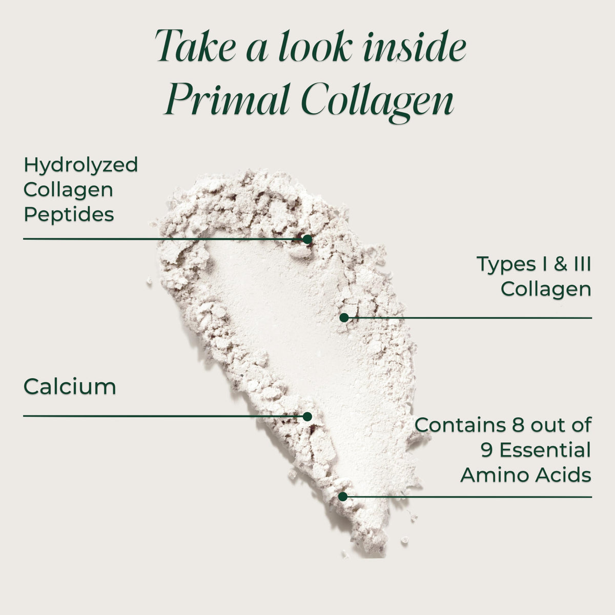 Primal Harvest Collagen Powder for Women or Men Primal Collagen