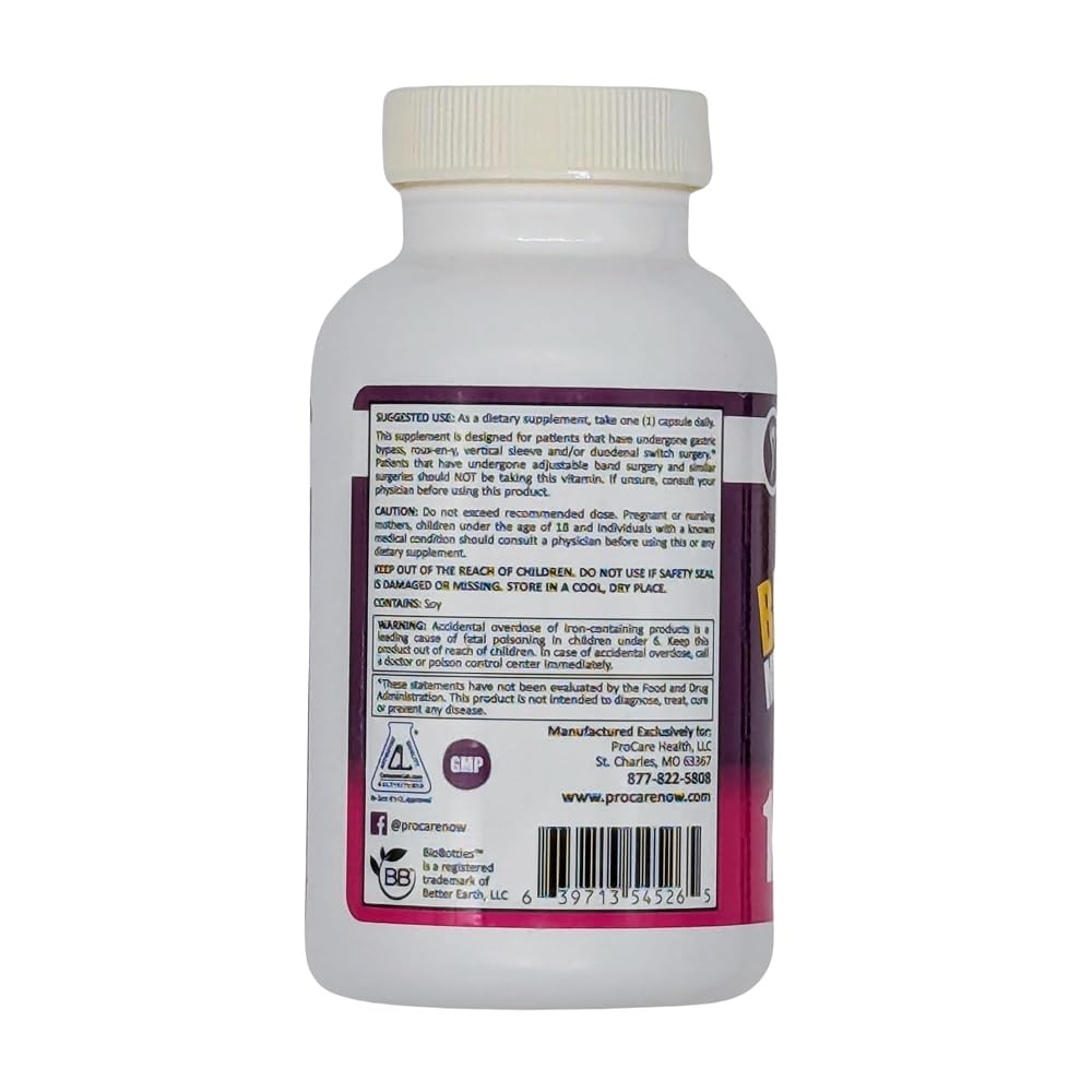 Amazon Pharmacy Procare Bariatric Multivitamin with Iron - 1 Capsules - image 3