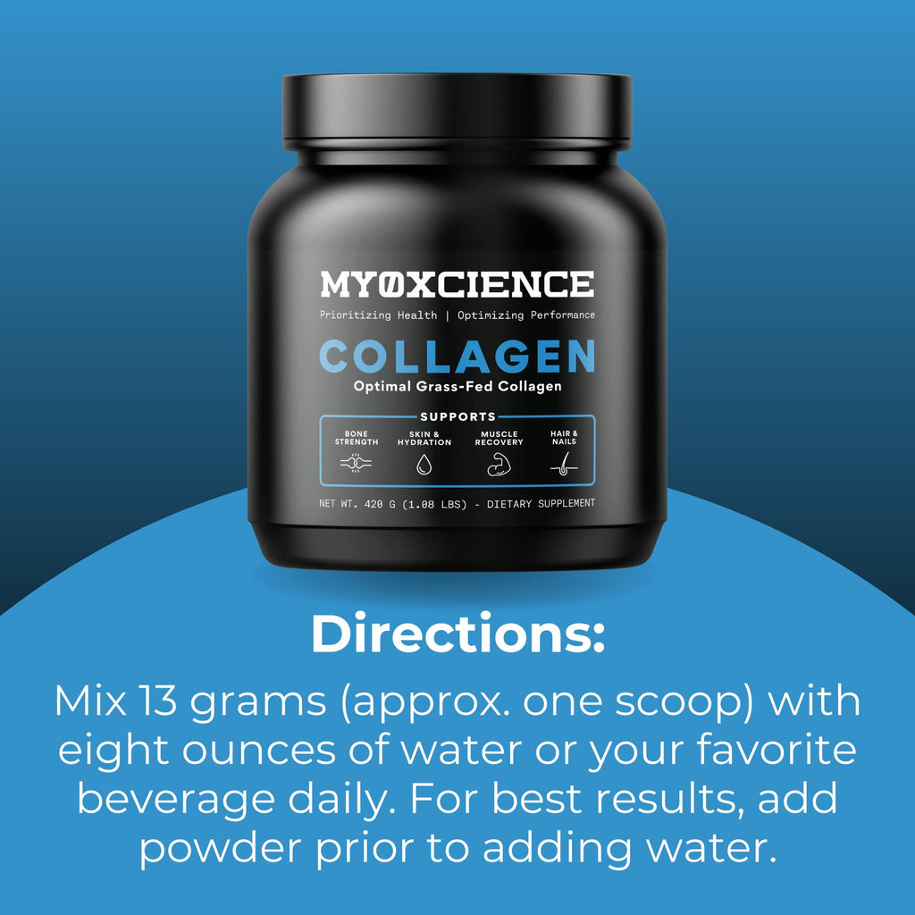 MYOXCIENCE Optimal Grass-Fed Collagen Powder - 30 Servings - image 9