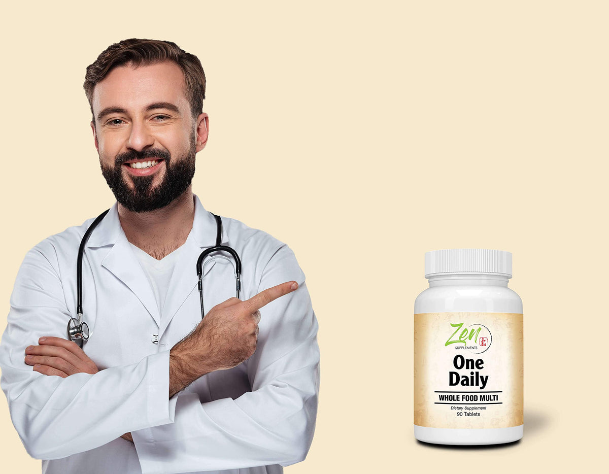 Zen Supplements Daily Multivitamin for Men & Women - 90 Tablets - image 4
