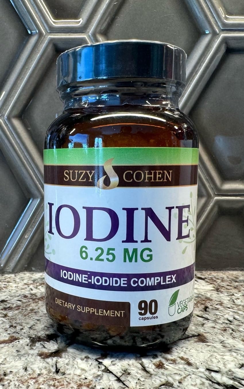 Script Essentials Iodine Complex Blend for Thyroid - 90 Vegetarian Capsules