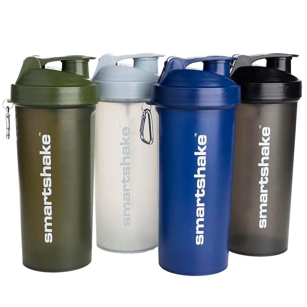 Smartshake Lite 4 Pack Protein Shaker Bottle