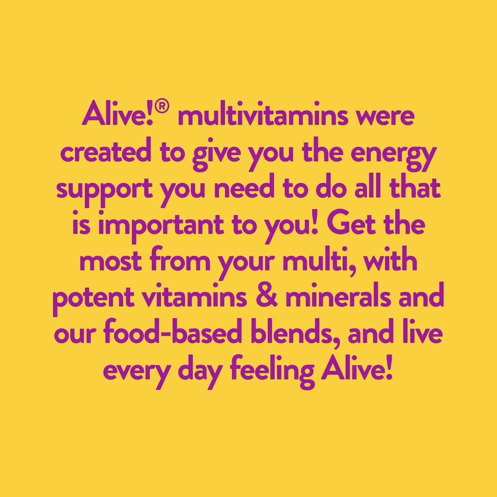 Nature's Way Alive! Women's Ultra Potency Multivitamin - 60 Tablets - image 7
