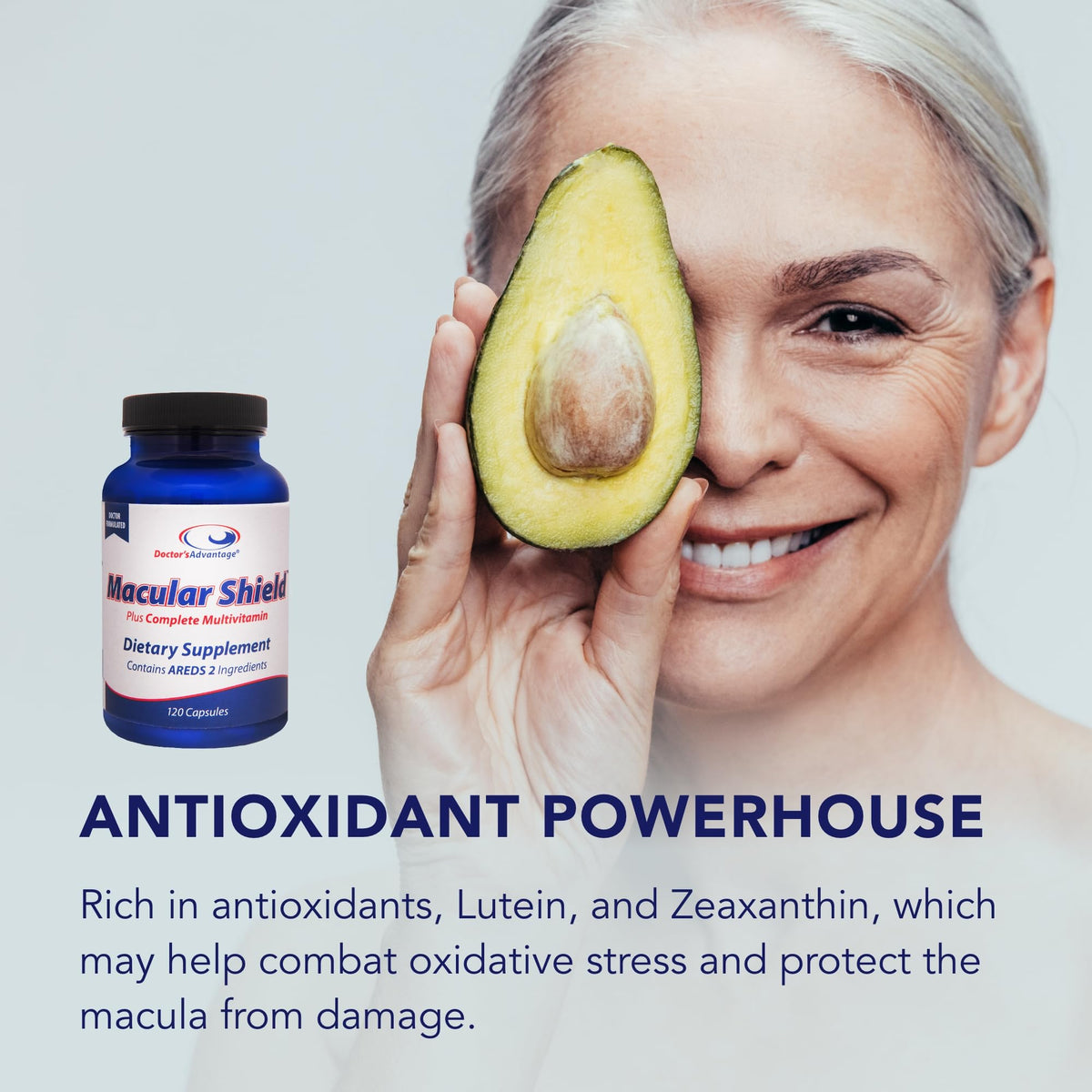 Doctor's Advantage Macular Shield Eye Vitamins + Multivitamin - 120 Capsules - image 2