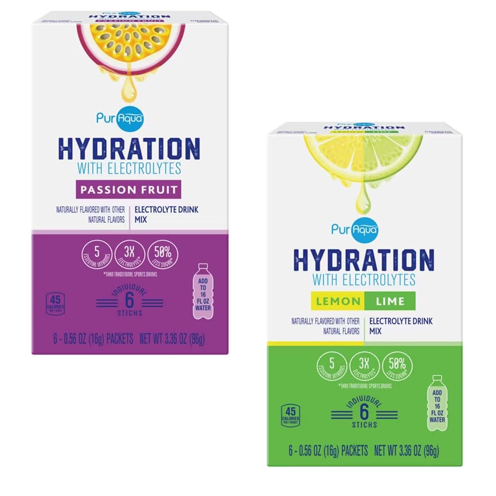 Generic 2-Pack Passion Fruit or Lemon-Lime Hydration