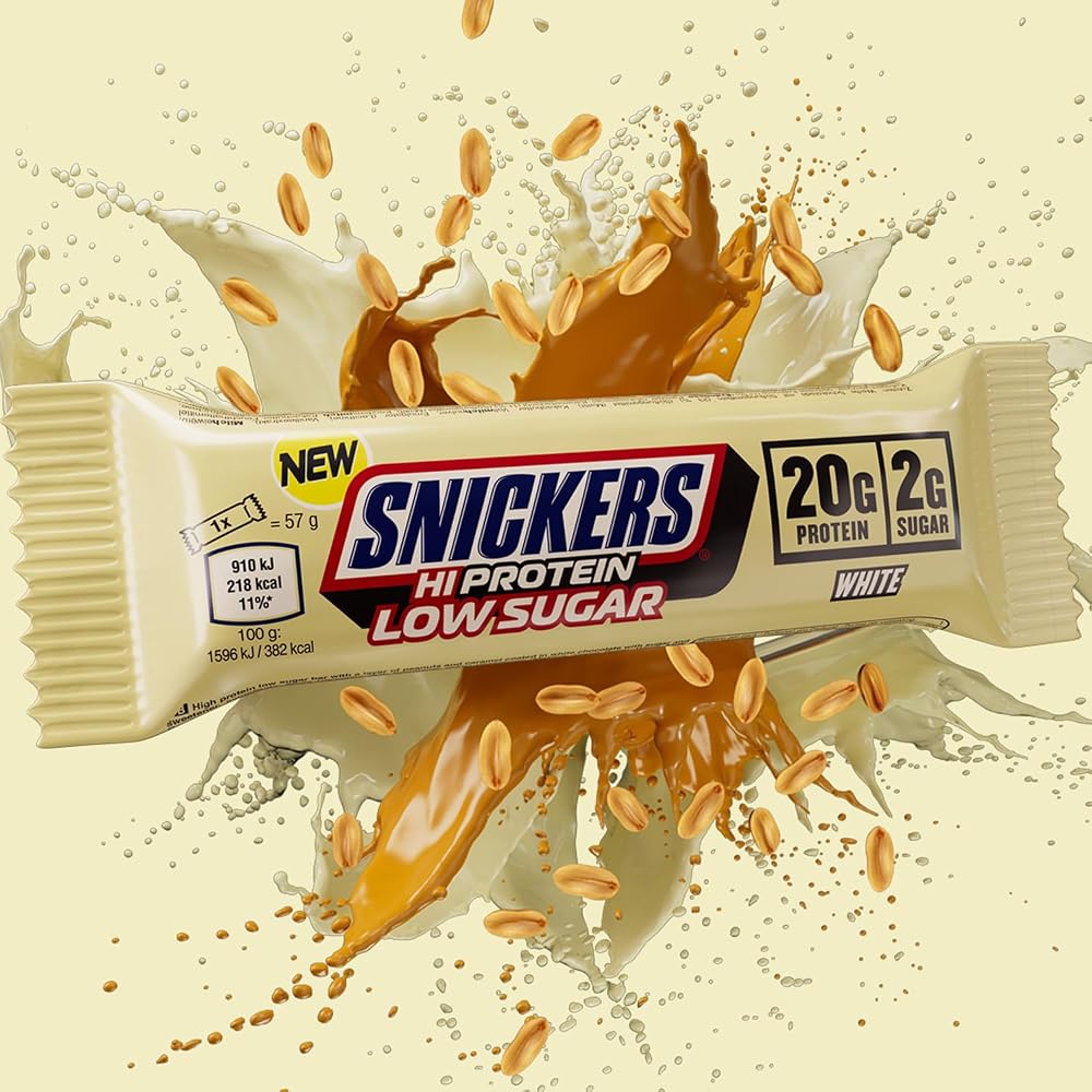 Snickers Low Sugar High Protein Bars White Chocolate - 12 Count - image 5