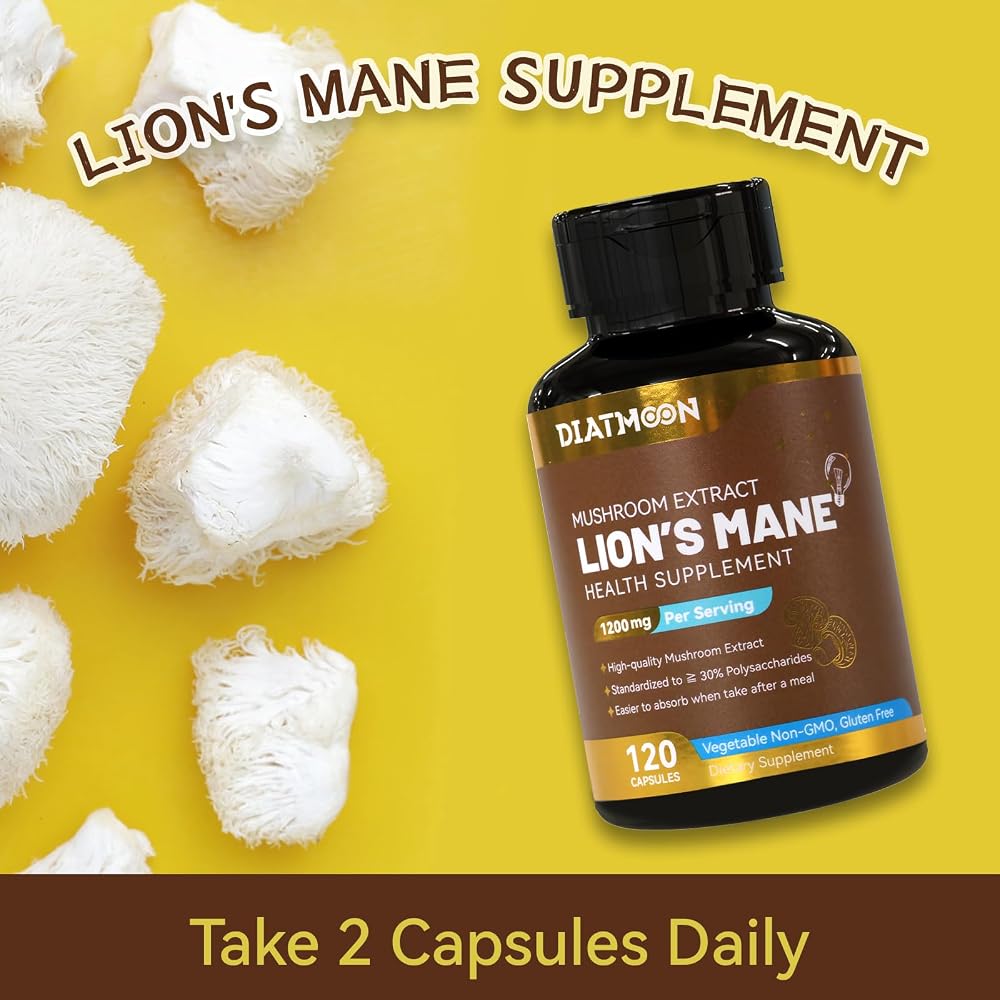 DIATMOON Lion’s Mane Supplement