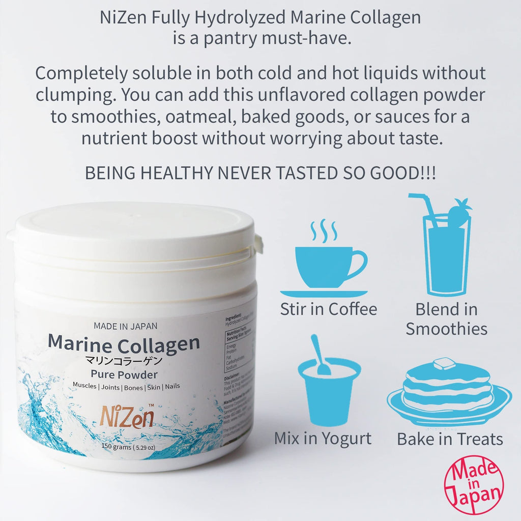 Nizen Marine Collagen Pure Powder - 5.3 oz - image 5