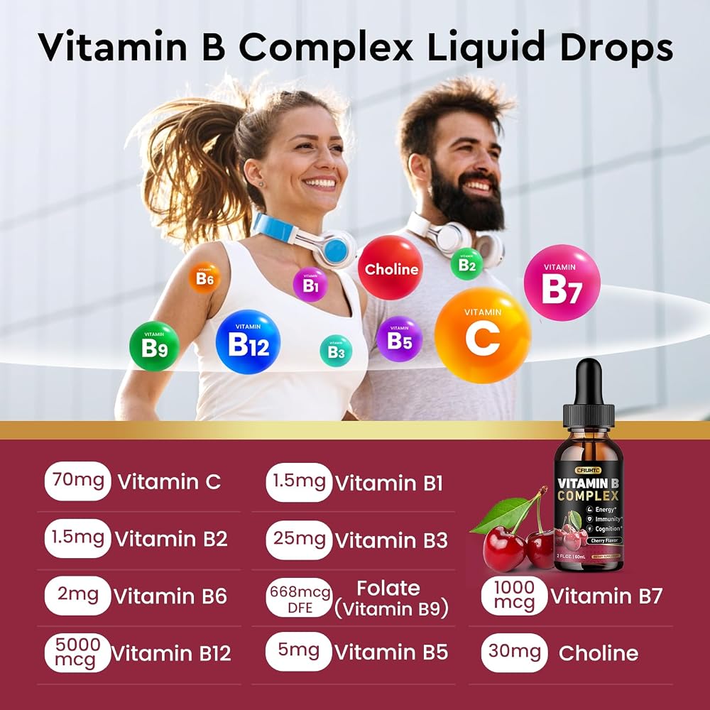 CFILIHTC Vitamin B Complex Liquid Drops