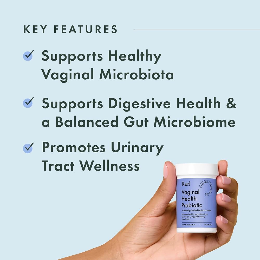 Rael Probiotics for Women pH Balance Supplement - 30 Capsules - image 2