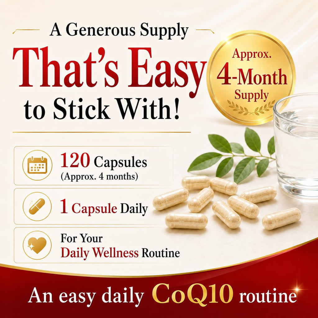 Dr.Plus Formula High Absorption CoQ10 200mg - 120 Capsules - image 3