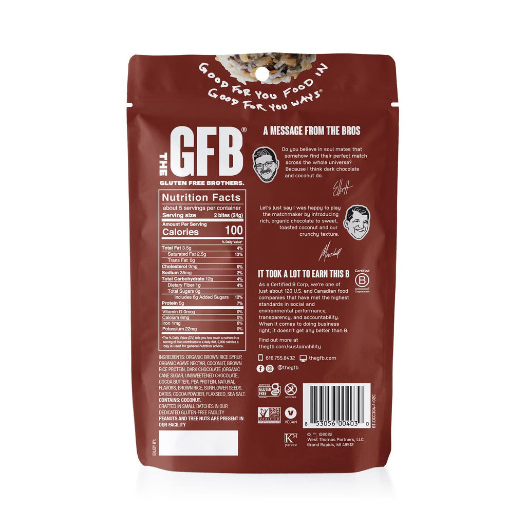 The GFB Protein Bites Dark Chocolate Coconut - 4 oz - image 2