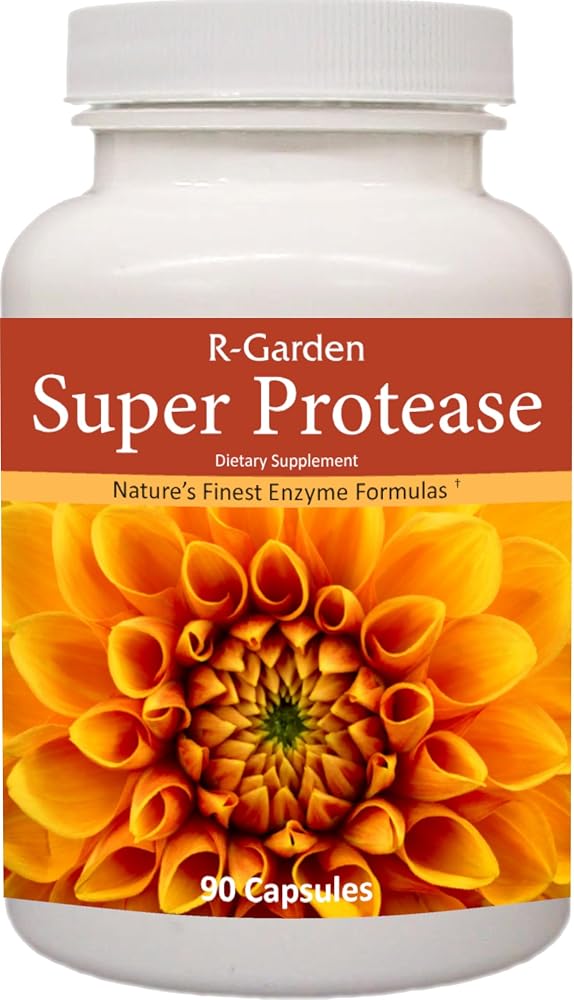 R-Garden Super Protease Enzyme Formula - 90 Capsules