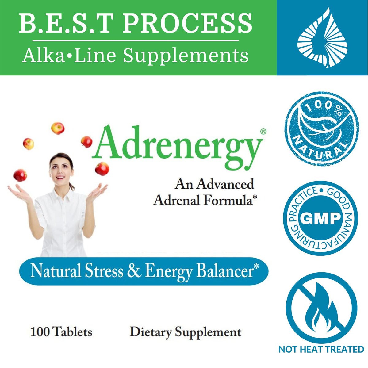Morter Adrenergy - Adrenal Support Formula with Schisandra