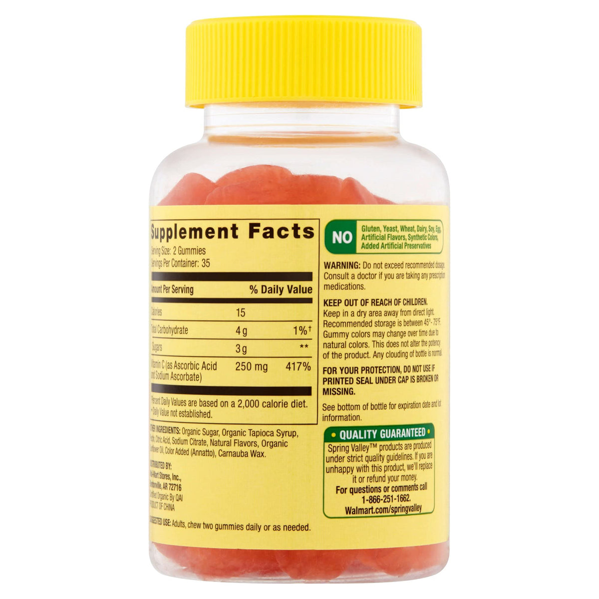 Spring Valley Vitamin C 240 mg Gummies - 70 Gummies - image 3