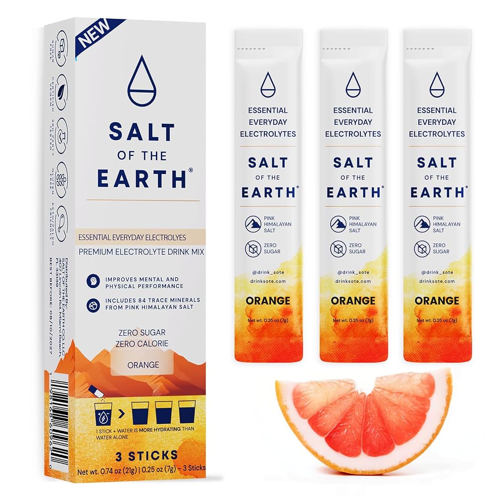 Salt of the Earth Premium Zero-Sugar Electrolyte - Made with Pink