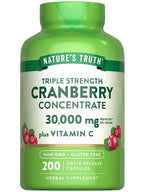 Nature's Truth Cranberry Concentrate Plus Vitamin C - 200 Capsules