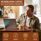 OLOBIO 11 Mushroom Coffee Powder for Focus & Energy - 5.3 oz - image 5