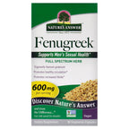 Nature's Answer Fenugreek Seed Supplement - 90 Capsules - image 5