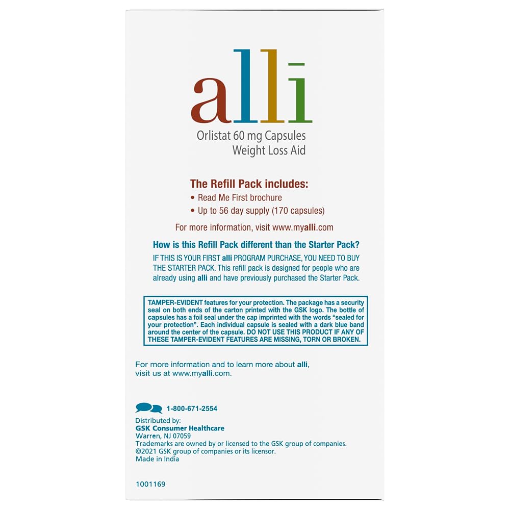 alli Orlistat 60 mg Weight Loss Capsules - 170 Count - image 10
