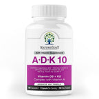 NatureGenX ADK10 Vitamin A D3 K2 Bone Health - 90 Capsules