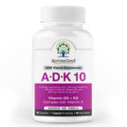 NatureGenX ADK10 Vitamin A D3 K2 Bone Health - 90 Capsules