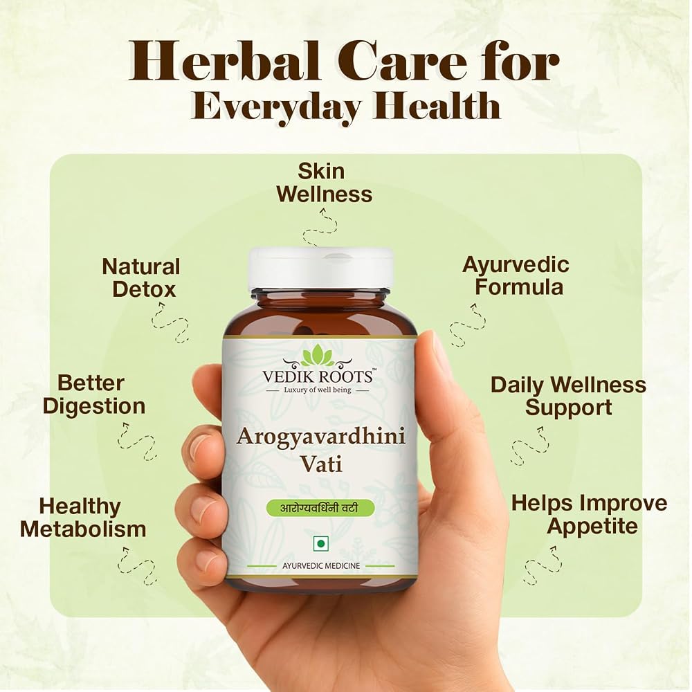 VEDIKROOTS Arogyavardhini Vati Tablets