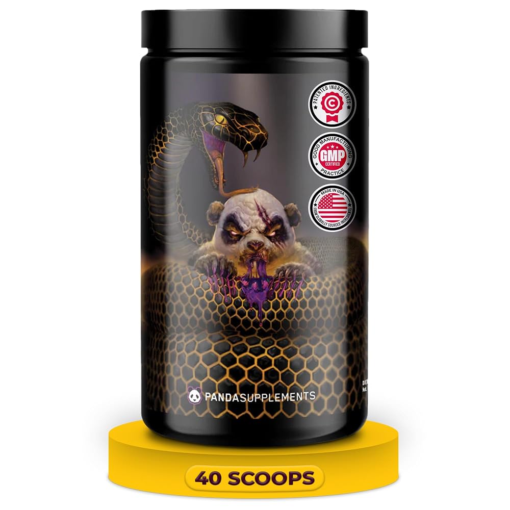 Underground Bio Labs Pandamic Pre-Workout Powder Grape Bubblegum - 40 Servings