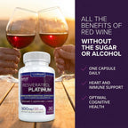 Vivid Health Nutrition Resveratrol Platinum Blend - 30 Capsules - image 7