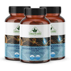 Natural Vida Magnesium Citrate 500mg + Vitamin D - 180 Capsules - image 4
