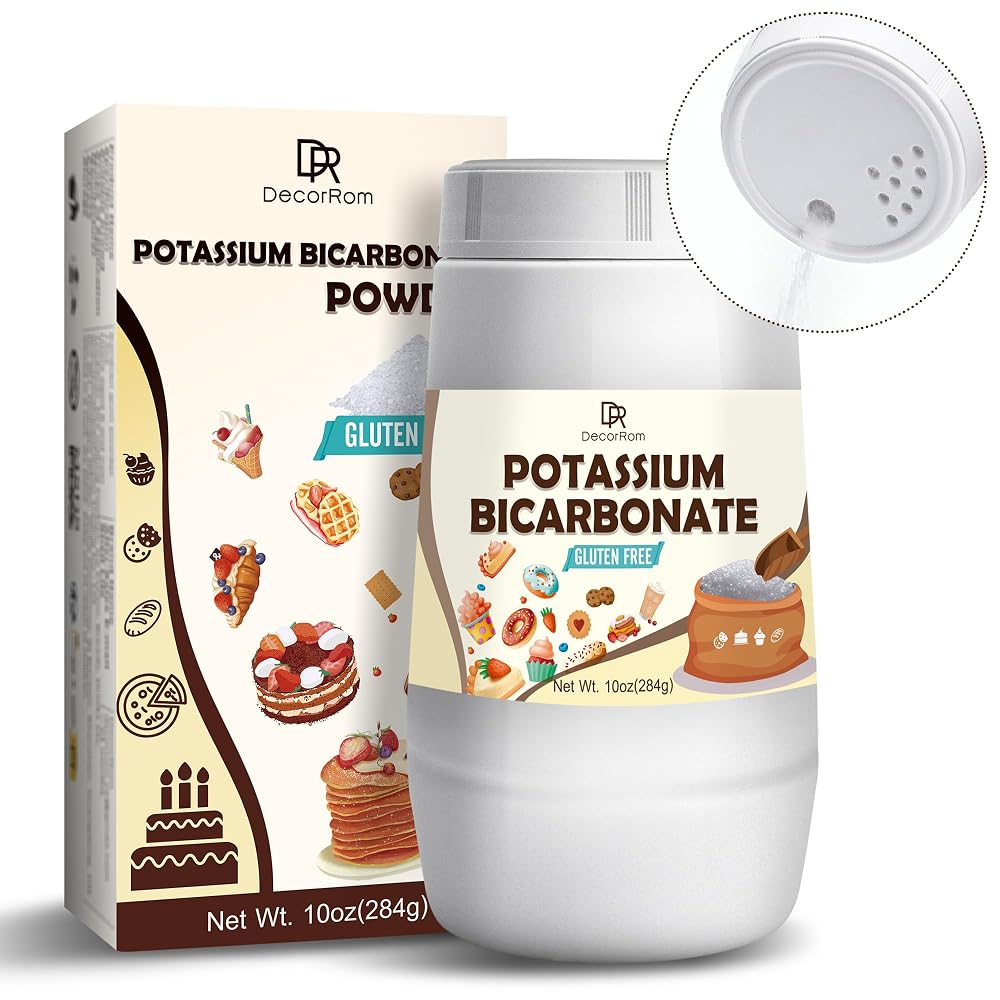 DecorRom Potassium Bicarbonate Powder Leavening Agent - 10 oz