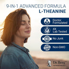Dr. Berg L-Theanine 600 mg Adrenal Support - 90 Capsules - image 2