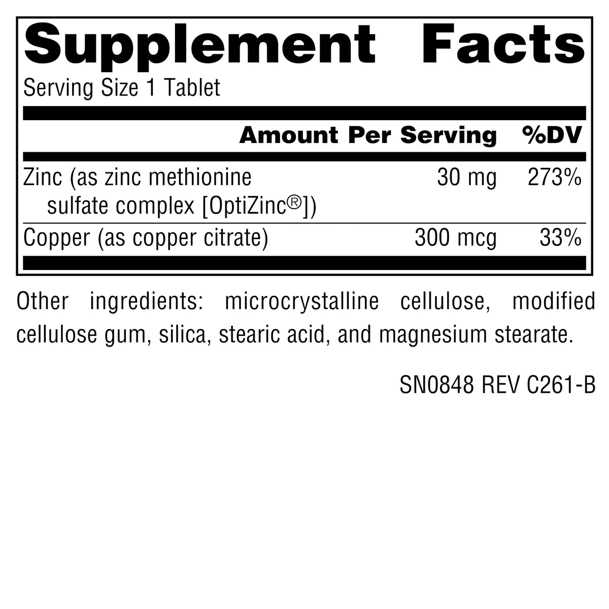 Source Naturals OptiZinc