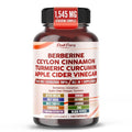 PeakPury Advanced Berberine HCl 1545mg with Ceylon Cinnamon - 150 Capsules