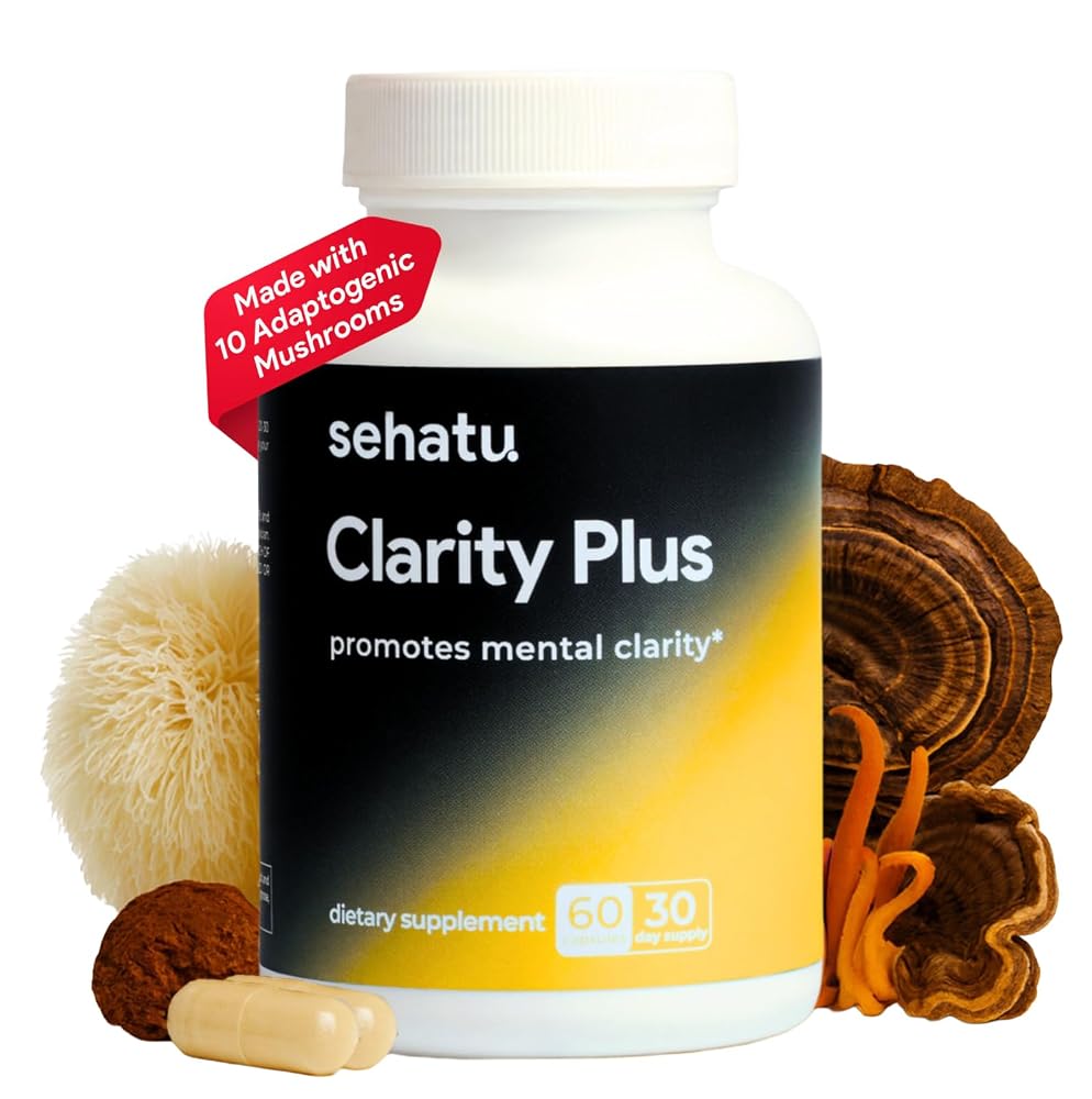 SEHATU Clarity Plus Cognitive Wellness Supplement - 60 Capsules