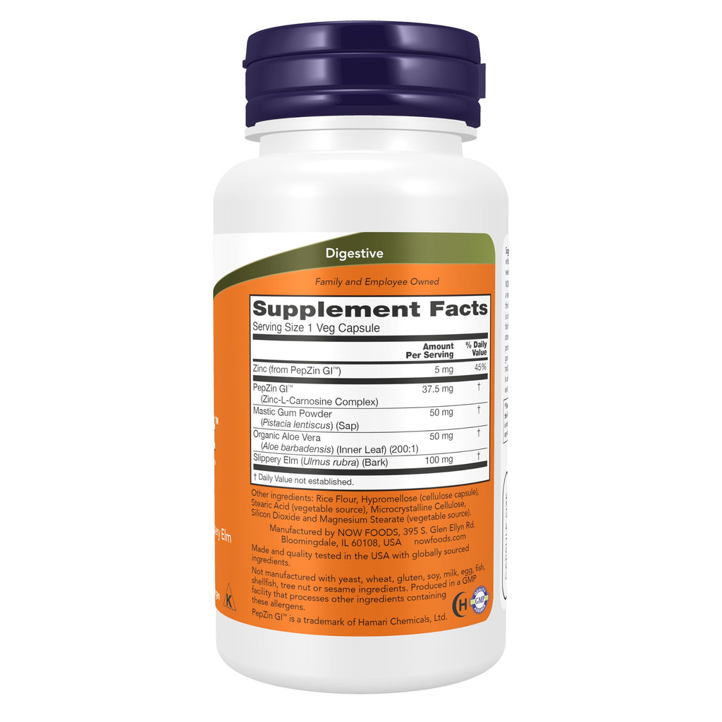 NOW Supplements Gastro Comfort with Mastic Gum - 60 Vegetarian Capsules - image 2