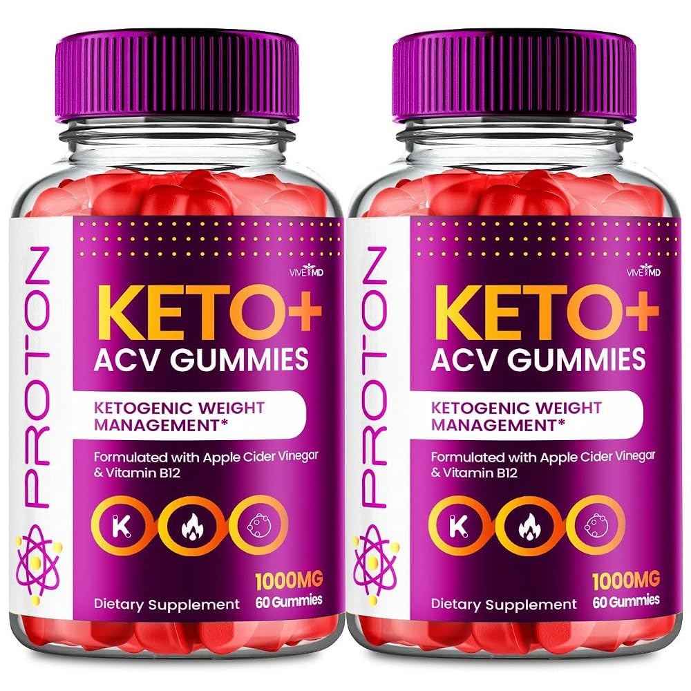 VIVE MD Proton Keto ACV Gummies Advanced Weight Management - 120 Count