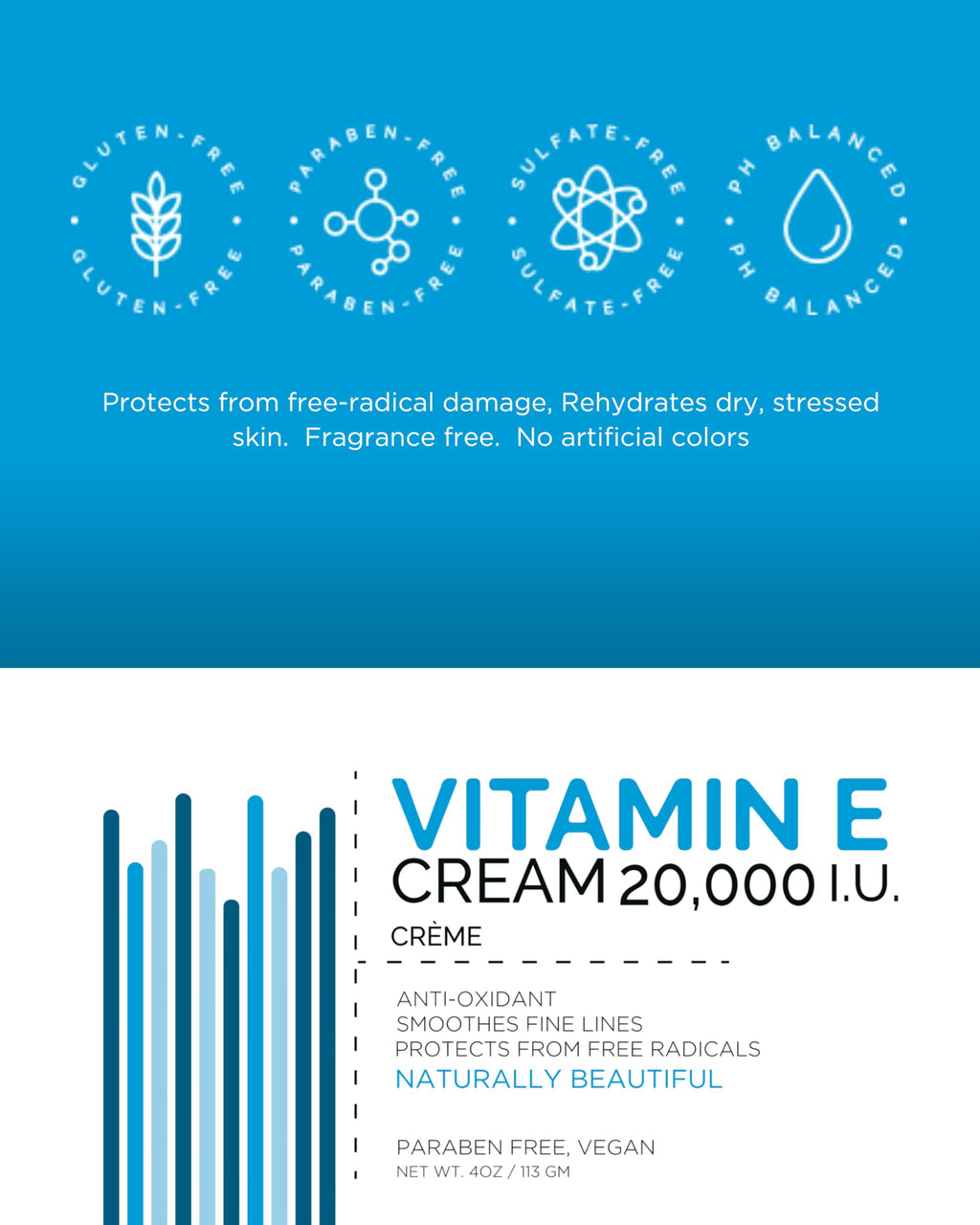 Mill Creek Vitamin E Cream 20,000 IU - 4 oz. - image 3