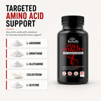 HerbaMe HGH Support Human Growth Hormone & Muscle Recovery - 90 Capsules - image 4