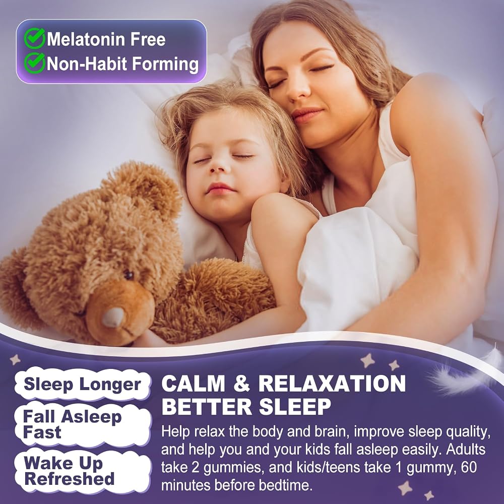 ELLAMENTZ Magnesium Glycinate Gummies 500mg for Sleep - 120 Gummies - image 3