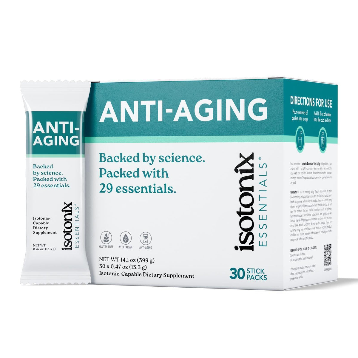Isotonix Essentials Anti-Aging Multivitamin with CoQ10 & D3 - 30 Packets - image 5