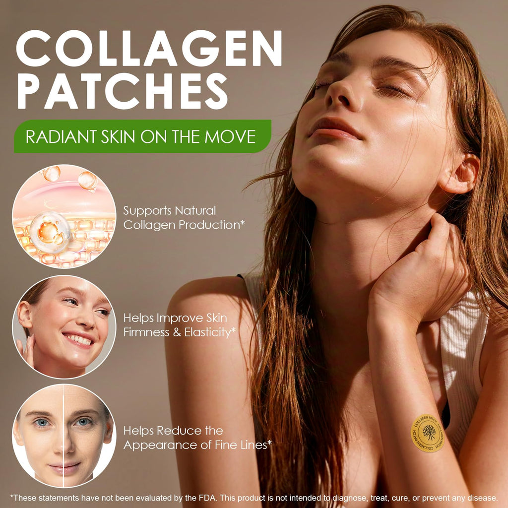 Generic Collagen Patches with Vitamin C & Peptides - 30 Patches - image 3