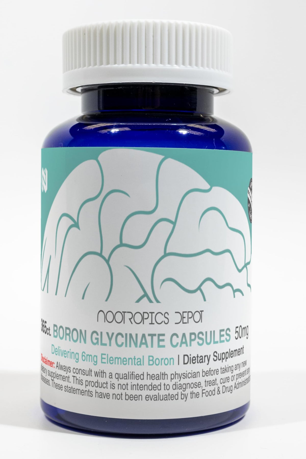 Nootropics Depot Boron Glycinate Capsules