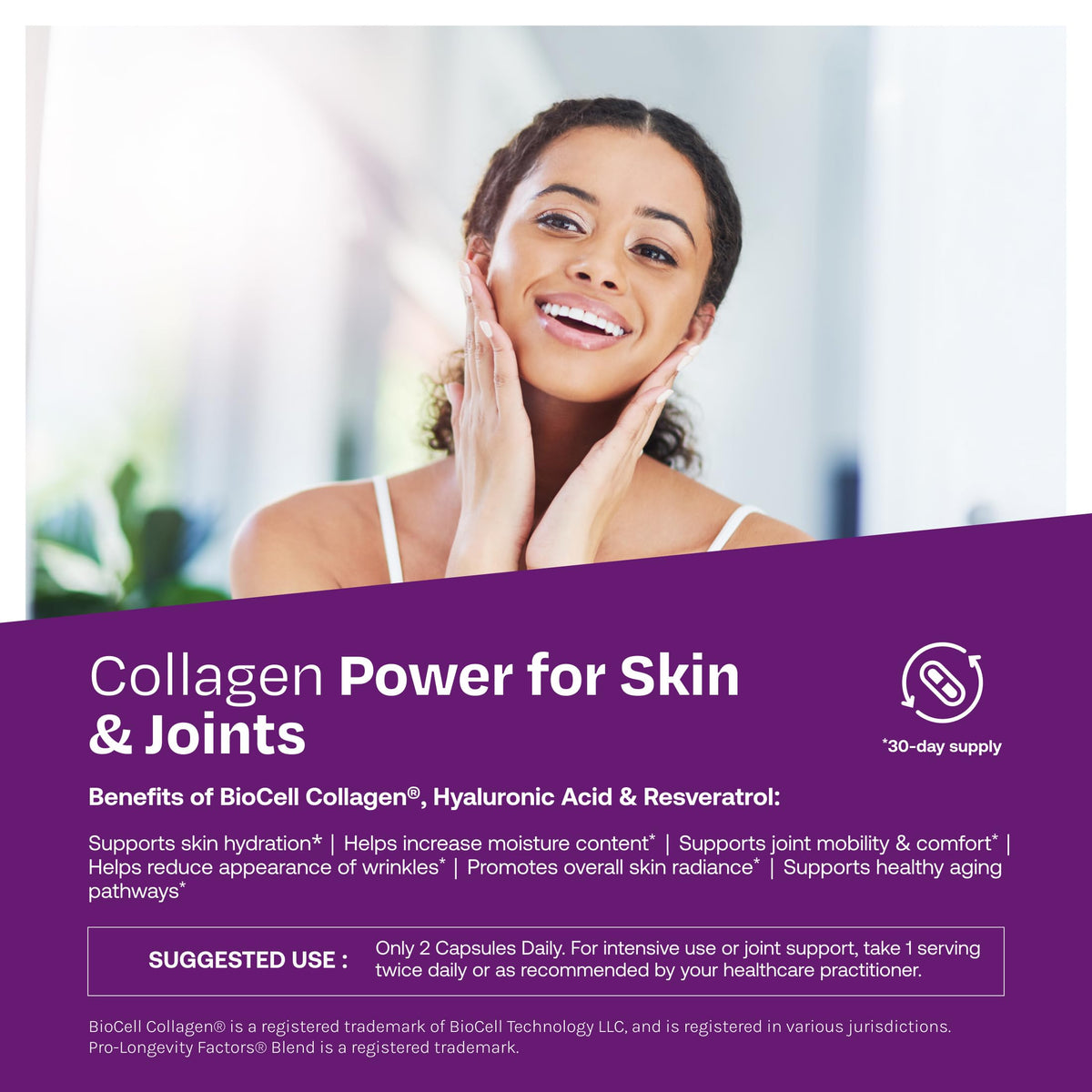 ResVitale Collagen Enhance, Beauty Supplement, 60 Capsules